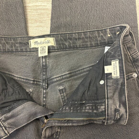 MADEWELL CURVY PERFECT VINTAGE JEAN BLACK - Picture 3 of 3